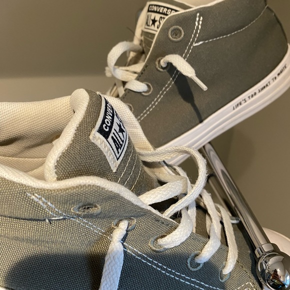 Green/ Sage Kids Converse All Star - Picture 10 of 10